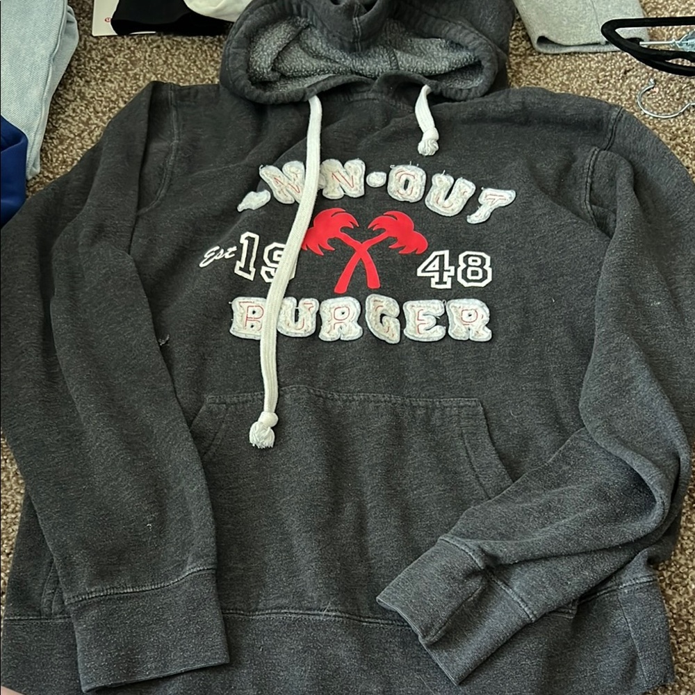 In n out burger hoodie size S